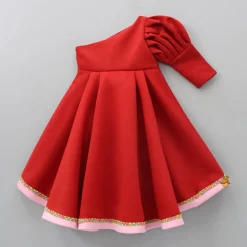 Sale Adorable High Low Lace Detailed Dress With Sling Bag Dresses & Sets | Dresses