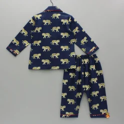 Sale Animal Printed Blue Cotton Sleepwear BOY Sleep Wear | Sleepwear