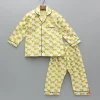 Sale Animal Printed Off White Cotton Sleepwear BOY Sleep Wear | Sleepwear