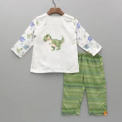 Best Animal-Printed Bamboo Fabric Top And Pyjama BOY Sleep Wear | Sleepwear