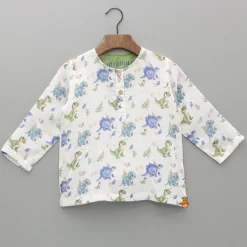 Best Animal-Printed Bamboo Fabric Top And Pyjama BOY Sleep Wear | Sleepwear