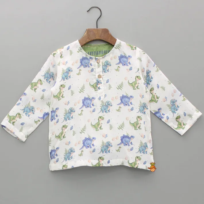 Best Animal-Printed Bamboo Fabric Top And Pyjama BOY Sleep Wear | Sleepwear