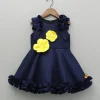 New Artificial Flowers Embellished Ruffle Detailed Dress Dresses & Sets | Dresses