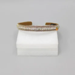 Clearance Artificial Stone And Cut Dana Embroidered Hairband Hair Accessories | Hair Bands