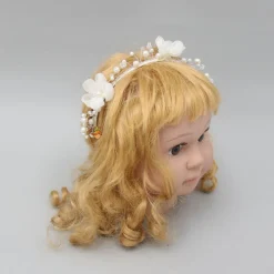 Discount Artificial Stone And Flower Embellished Hairband Hair Accessories | Hair Bands