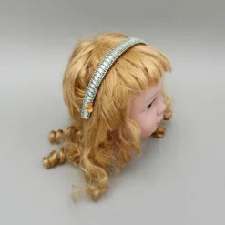 Clearance Artificial Stones And Beads Embellished Hairband Hair Accessories | Hair Bands