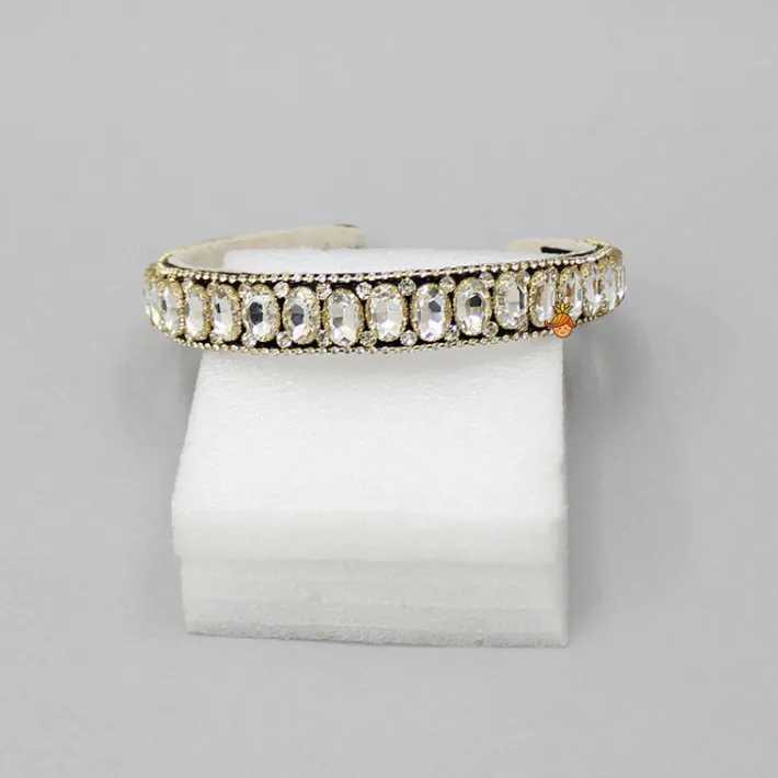 Outlet Artificial Stones Embellished Brown Hairband Hair Accessories | Hair Bands