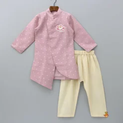 Best Asymmetrical Hem Stylish Kurta And Pyjama BOY Twinning Sets | Indian Ethnic Wear