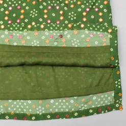 Discount Bandhani Printed Green Kurta And Pyjama BOY Indian Ethnic Wear | Ethnic Sets