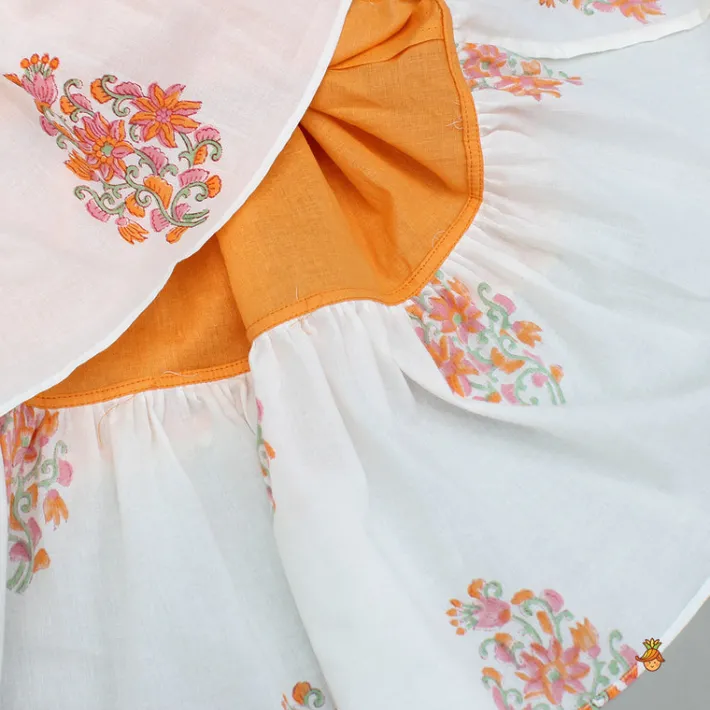 Fashion Bandhani Printed Tie Up Strap Top And Lehenga Ethnic Wear | Lehengas & Ghagras