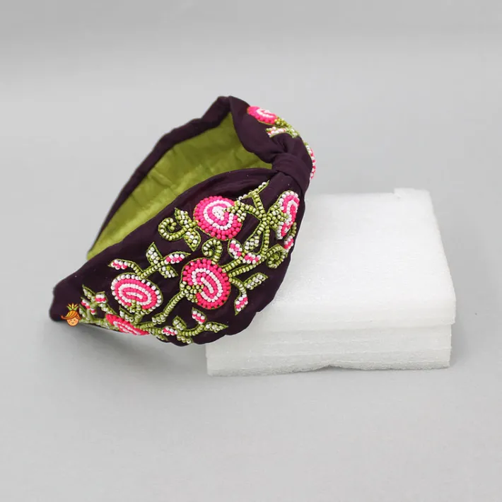 Clearance Beads Hand Embroidered Hairband Hair Accessories | Hair Bands