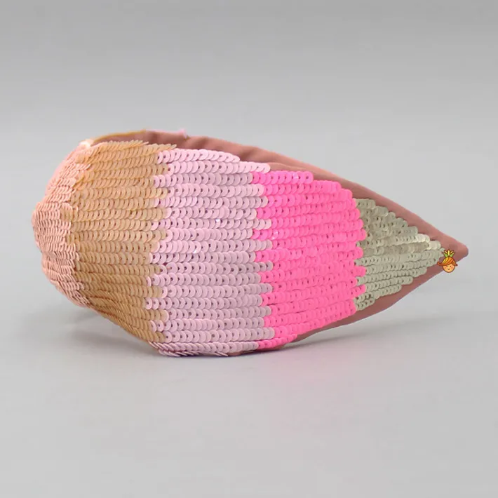New Beautiful Colour Block Sequined Hair Band Hair Accessories | Hair Bands