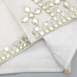 Outlet Beautiful Handcrafted Sleeveless Top And Lehenga With Matching Organza Dupatta Ethnic Wear | Lehengas & Ghagras