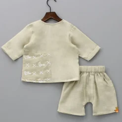 Hot Bird Embroidered Top And Shorts BOY Baby Essentials | Infant Clothing