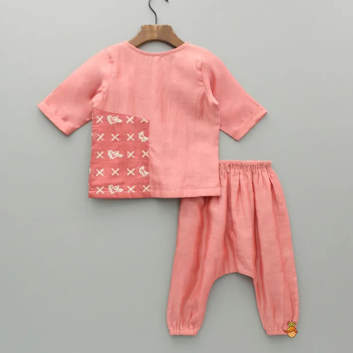 Outlet Bird Embroidered Top And Pyjama BOY Baby Essentials | Infant Clothing