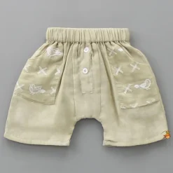 Hot Bird Embroidered Top And Shorts BOY Baby Essentials | Infant Clothing