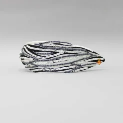 Clearance Black And White Embroidered Knot Detail Hair Band Hair Accessories | Hair Bands