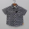 Online Black And White Printed Shirt BOY Twinning Sets | Shirts & Tees