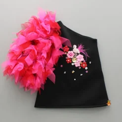 New Black Embellished One Shoulder Dress Dresses & Sets | Dresses