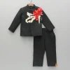 Discount Black Embroidered Sherwani And Pant BOY Indian Ethnic Wear | Sherwani Sets