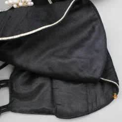 Sale Black Embroidered Top And Lehenga With Dupatta Ethnic Wear | Lehengas & Ghagras