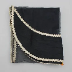 Sale Black Embroidered Top And Lehenga With Dupatta Ethnic Wear | Lehengas & Ghagras