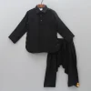 Clearance Black Kurta With Salwar BOY Indian Ethnic Wear | Ethnic Sets