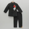 Fashion Black Sherwani With Embroidery And Pant BOY Indian Ethnic Wear | Sherwani Sets