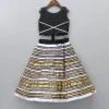 Online Black Top With Gorgeous Lace Work Lehenga Ethnic Wear | Lehengas & Ghagras
