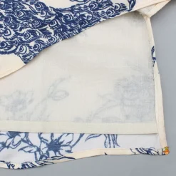Outlet Blue And White Floral Print Kurta And Pyjama BOY Indian Ethnic Wear | Ethnic Sets
