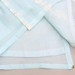 Outlet Blue Embroidered Kurta With Pyjama BOY Indian Ethnic Wear | Ethnic Sets