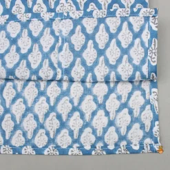New Blue Hand Block Printed Kurta And Pyjama BOY Indian Ethnic Wear | Ethnic Sets