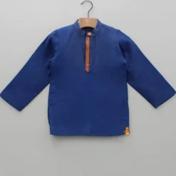 Best Blue Kurta And Beige Dhoti BOY Twinning Sets | Indian Ethnic Wear