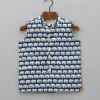 Hot Blue Printed Ethnic Jacket BOY Indian Ethnic Wear | Ethnic Jackets