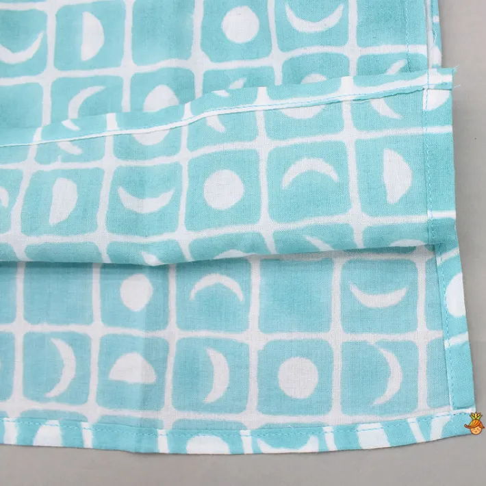 Online Blue Printed Top And Pyjama BOY Sleep Wear | Sleepwear