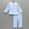 Fashion Blue Sherwani With Embroidery And Pant BOY Indian Ethnic Wear | Sherwani Sets