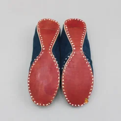 Fashion Blue Zardozi Embroidered Jutti BOY Shoes | Shoes