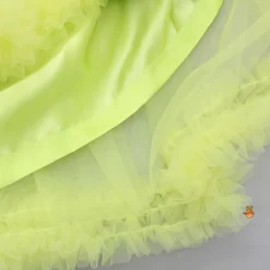 Hot Bow Enhanced One Shoulder Net Dress Dresses & Sets | Dresses