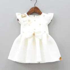 Sale Box Pleated Dress With Hairband Dresses & Sets | Dresses