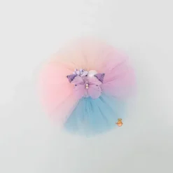 Discount Butterfly Adorned Multicolour Frilly Hair Clip Hair Accessories | Hair Clips