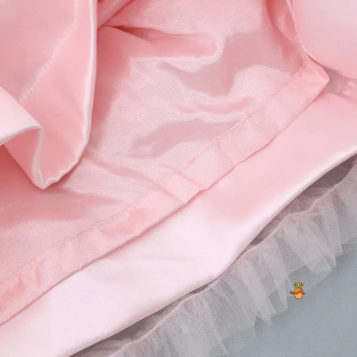 New Butterfly Adorned Pink Trail Dress Dresses & Sets | Dresses