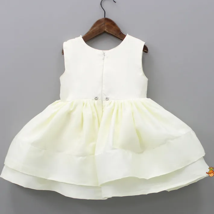 Sale Butterfly Detail Layered Dress With Detachable Back Bow Dresses & Sets | Dresses