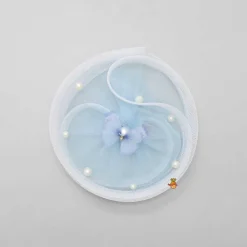Outlet Butterfly Embellished Twisted Powder Blue Hair Clip Hair Accessories | Hair Clips