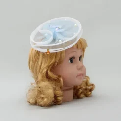 Outlet Butterfly Embellished Twisted Powder Blue Hair Clip Hair Accessories | Hair Clips