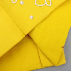 Discount Butterfly Embroidered Strappy Yellow Top And Flared Lehenga Ethnic Wear | Lehengas & Ghagras