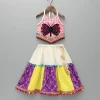 Hot Butterfly Thread Embroidered Top And Multicolour Lehenga Ethnic Wear | Lehengas & Ghagras