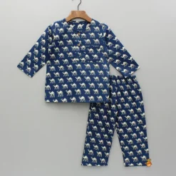 Hot Camel Printed Top And Pyjama BOY Sleep Wear | Sleepwear
