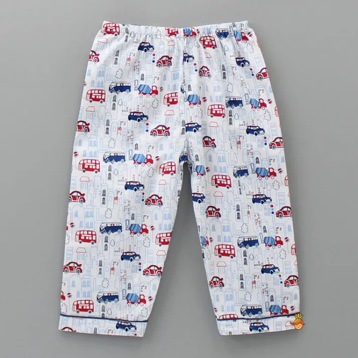 Hot Car Printed Multicolour Sleepwear BOY Sleep Wear | Sleepwear