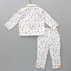 Outlet Carrot Printed Pocket Detail Sleepwear BOY Sleep Wear | Sleepwear