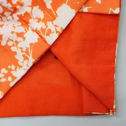 Sale Checks Detail Yoke Orange Top And Floral Printed Lehenga With Organza Dupatta Ethnic Wear | Lehengas & Ghagras